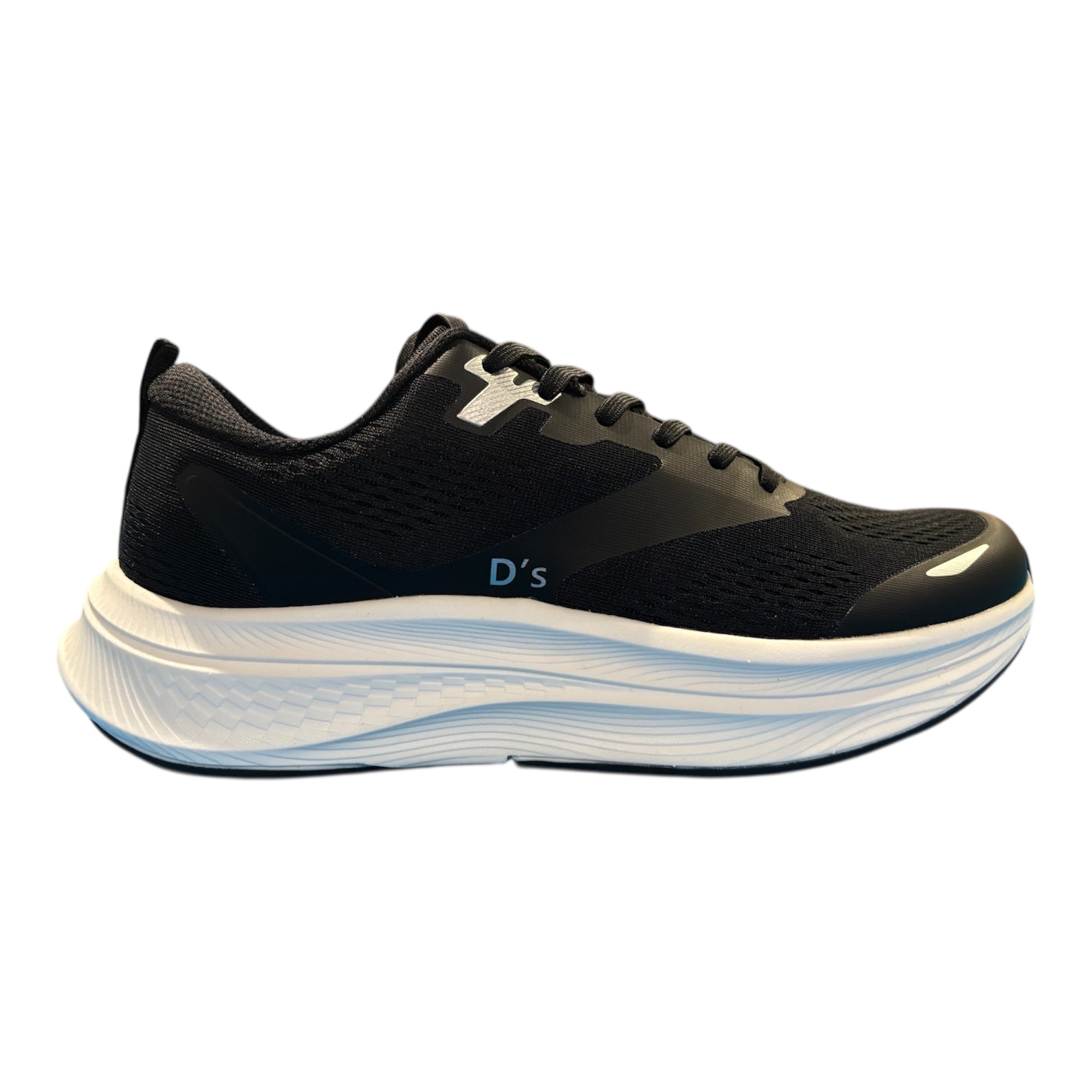 D's Rise Running Shoe's Men's Black/White
